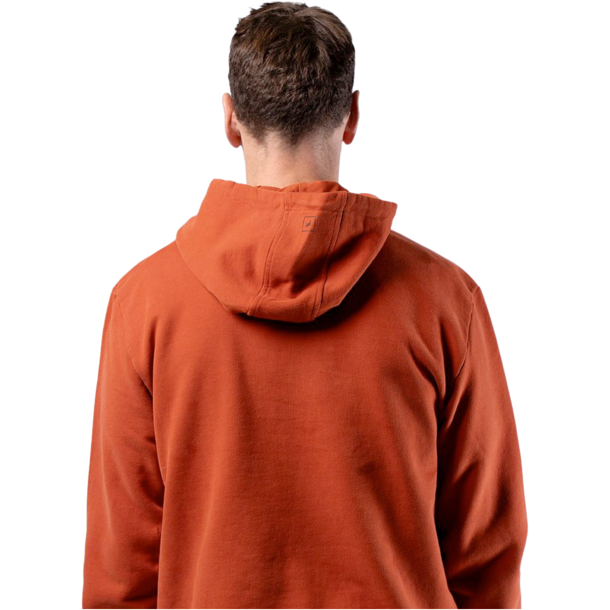 2026 Zhik Mens Carbon Hoodie HDI-0022-M - Red Earth